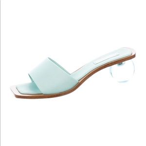 Cult Gaia Blue Cassie Ball Sandals